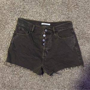 brown vintage pacsun jean shorts size 28